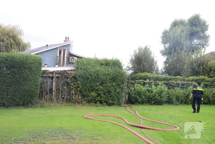 Veel rook bij brand in vrijstaande woning