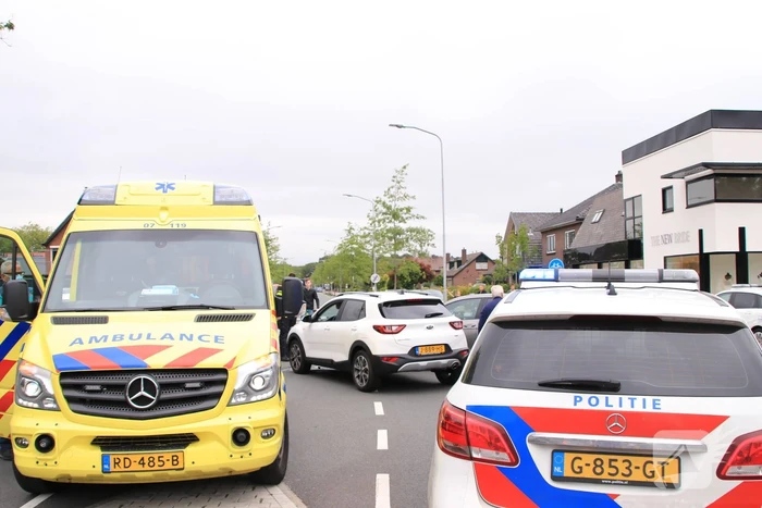 Forse schade na aanrijding op kruispunt