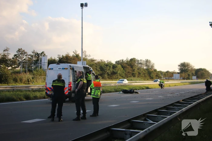 Motorrijder zwaargewond na ongeval