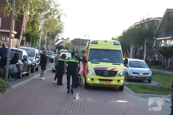 Gevallen fietser zorgt voor traumahelikopter in woonwijk