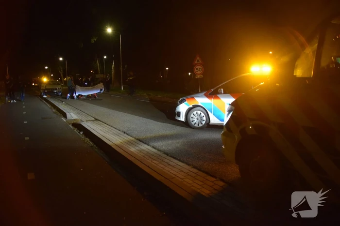 Fietsster gewond na aanrijding met auto