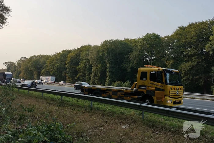 Schade na kop-staart botsing