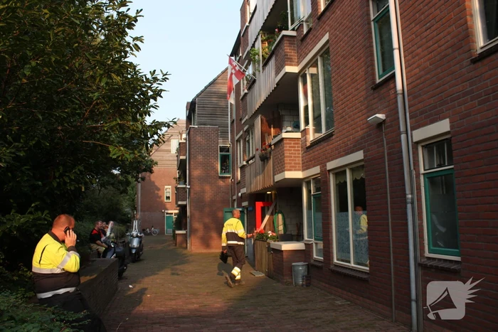 Onderzoek naar gaslucht in flat