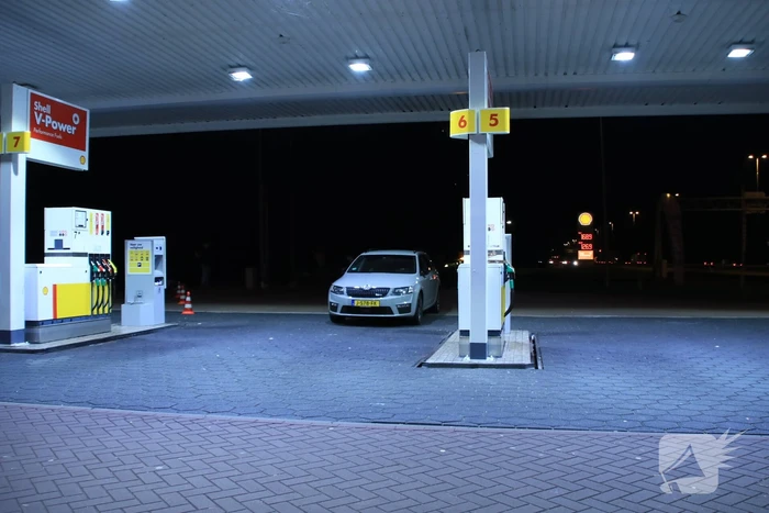 Auto klemgereden na bedreiging