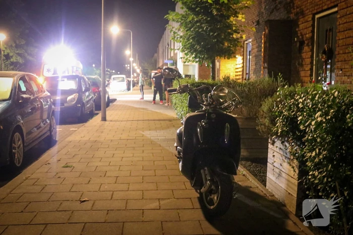 Scooterrijder gewond na val
