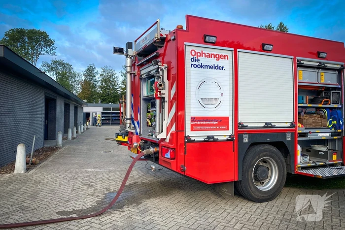 Brand in kantine voetbalclub Scherpenzeel