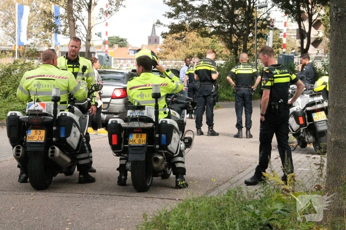Blikschade bij botsing tussen drie auto's