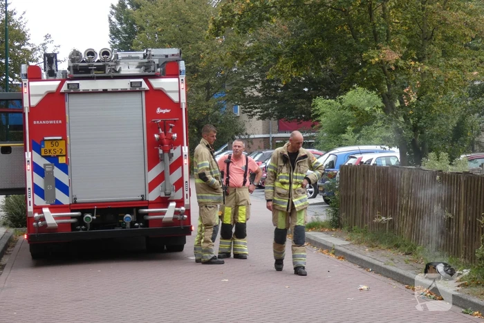Woning vol rook na vlam in de pan