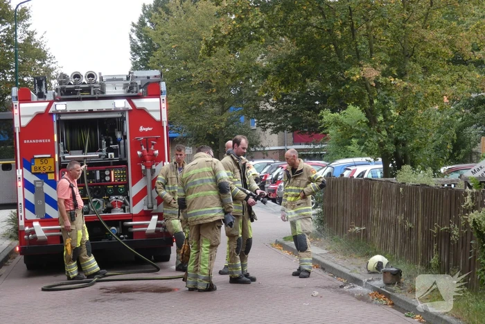 Woning vol rook na vlam in de pan