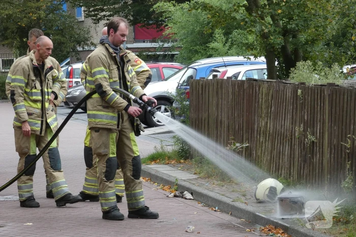 Woning vol rook na vlam in de pan