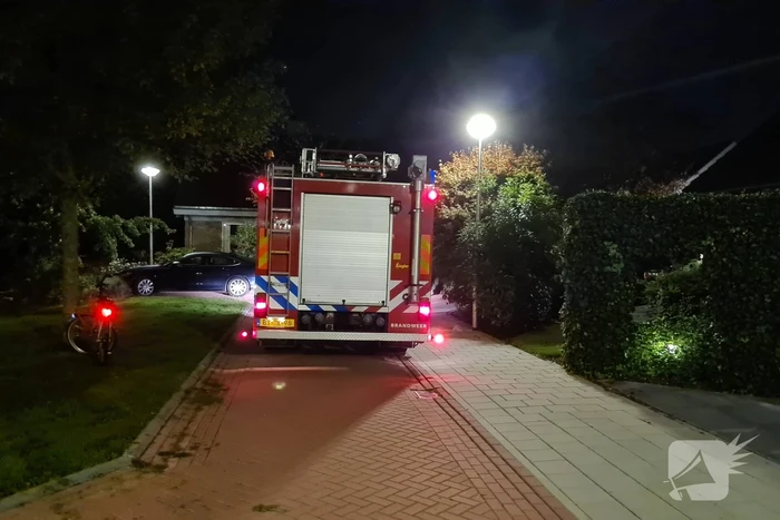 Onderzoek naar brandlucht in woning