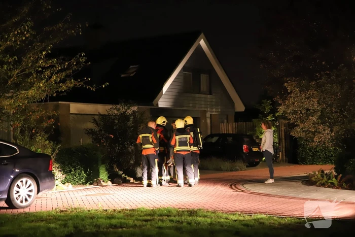 Onderzoek naar brandlucht in woning