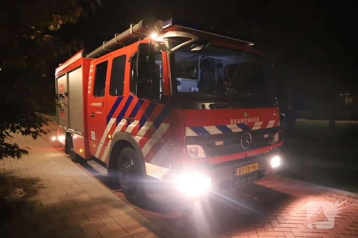 Onderzoek naar brandlucht in woning