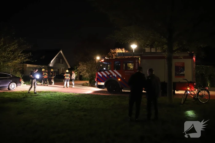 Onderzoek naar brandlucht in woning