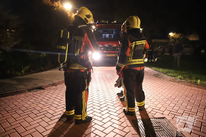 Onderzoek naar brandlucht in woning