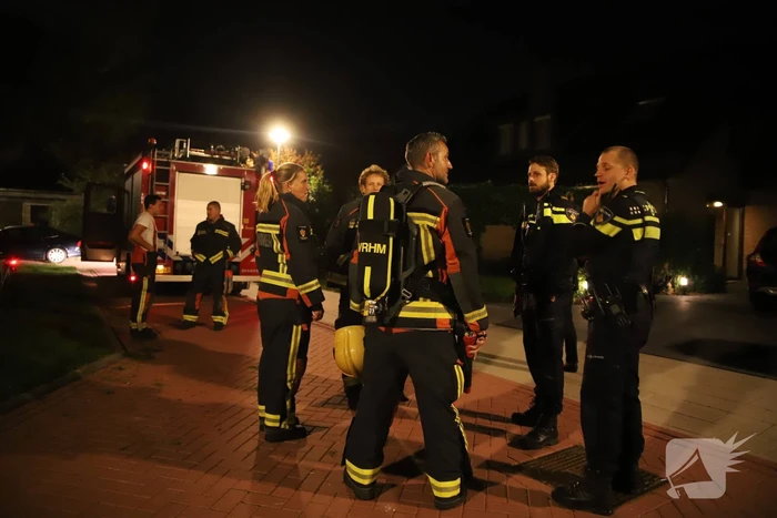 Onderzoek naar brandlucht in woning