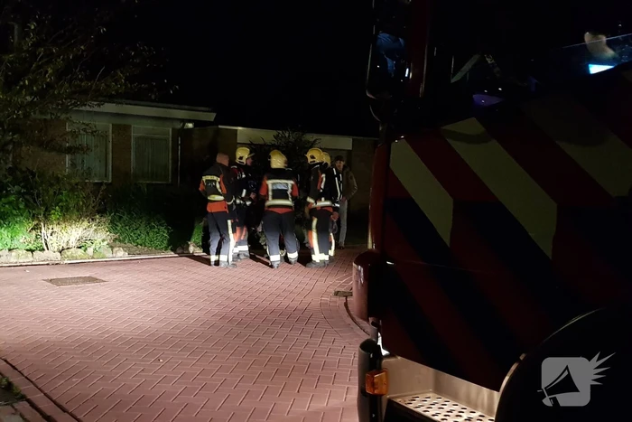 Onderzoek naar brandlucht in woning