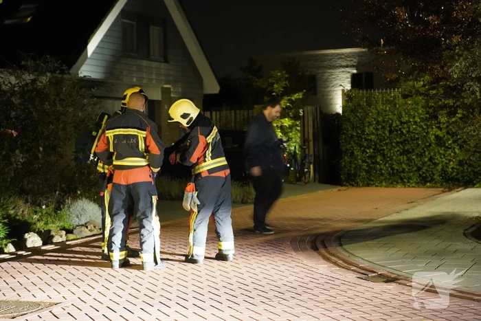 Onderzoek naar brandlucht in woning
