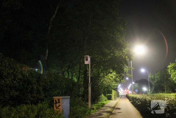 Flitspaal opgeblazen met zwaar illegaal vuurwerk