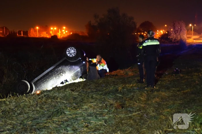 Persoon gewond op parkeerplaats