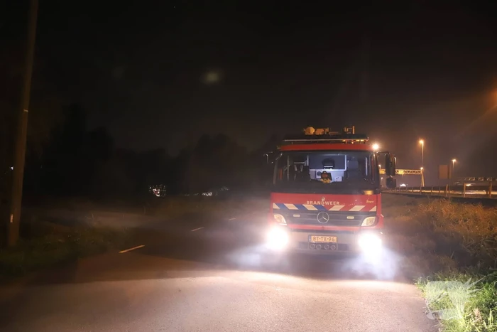 Brandgerucht blijkt vuurkorf