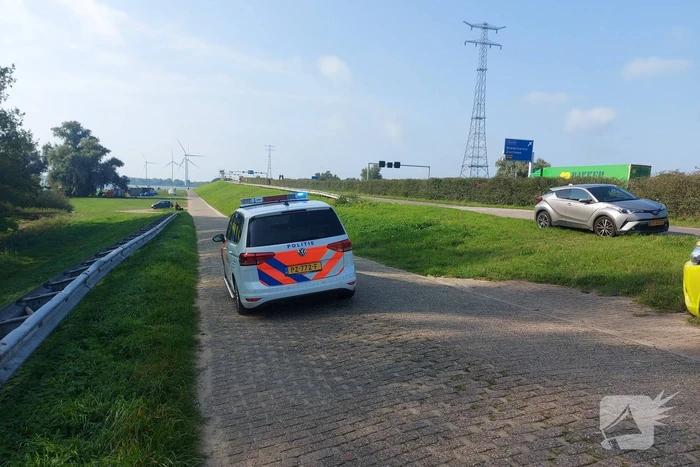 Weg volledig afgesloten na ernstig ongeval