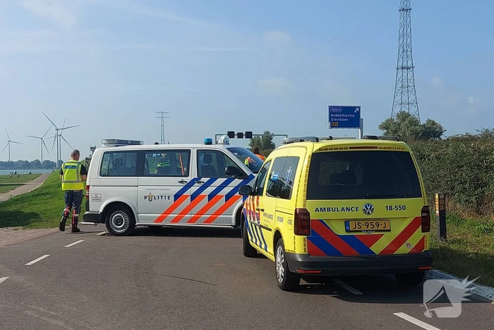 ongeval haringvlietbrug numansdorp