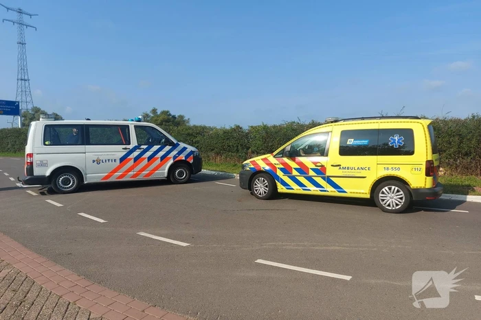 Weg volledig afgesloten na ernstig ongeval