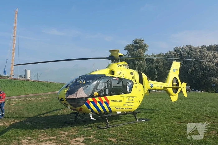 Weg volledig afgesloten na ernstig ongeval