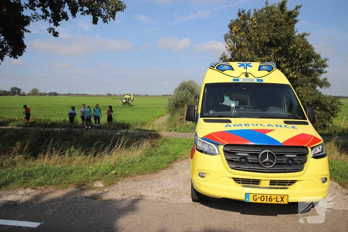 Wielrennen ernstig gewond na valpartij