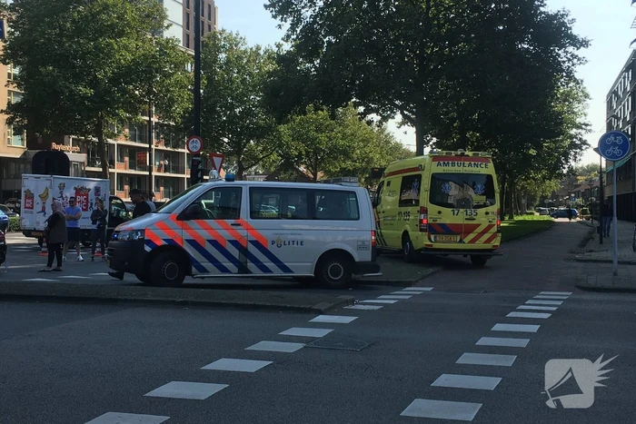Flinke schade na botsing op kruising