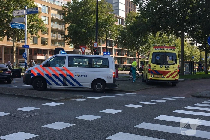 Flinke schade na botsing op kruising