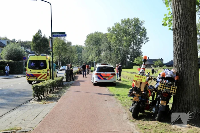 Toertocht K.U.L.Team eindigt in aanrijding