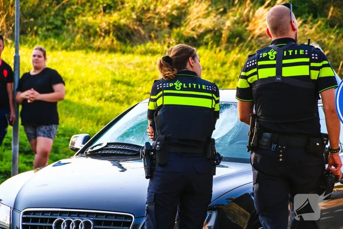 Fietser gewond bij aanrijding met een personenauto
