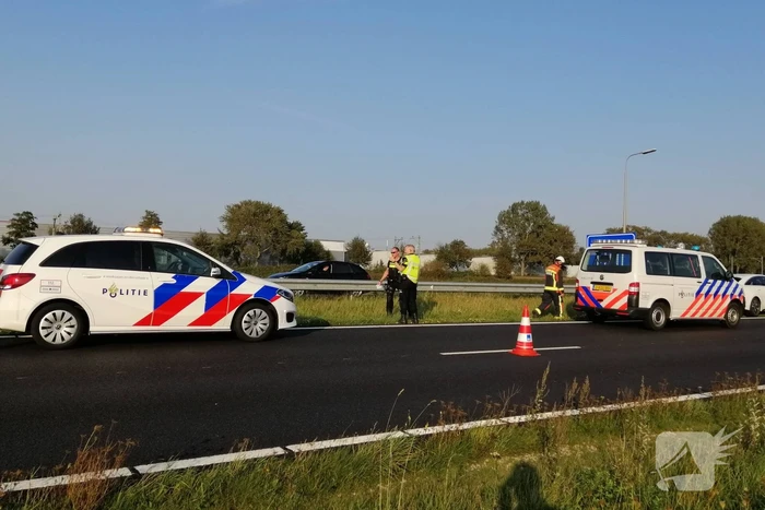 Veel schade na kop-staart botsing