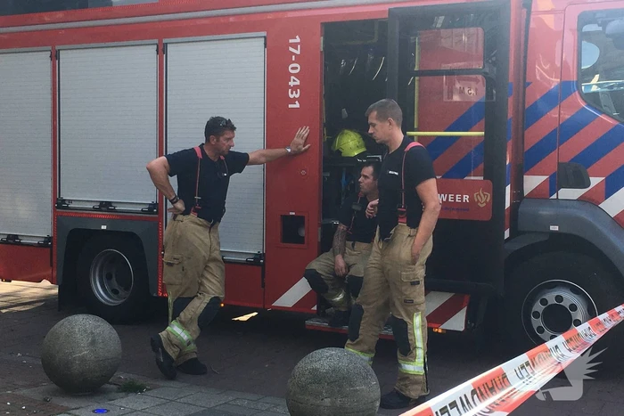 Ingang winkelcentrum Spaland tijdelijk gesloten door vreemde lucht