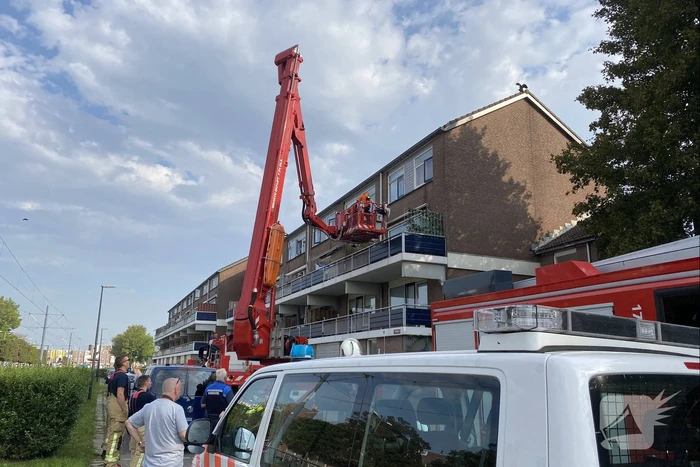 Politie haalt meerdere wietplanten van balkon