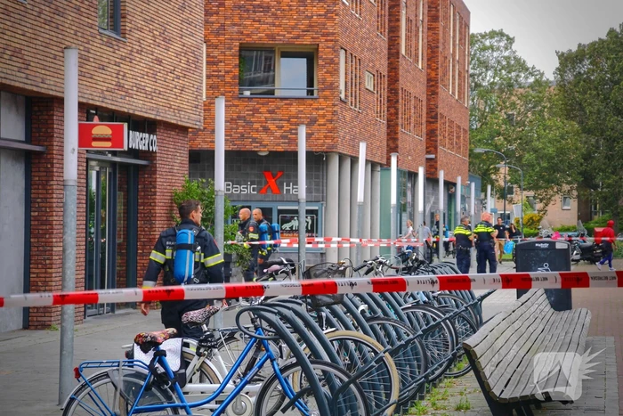 Gaslekkage in parkeergarage Marsmanplein