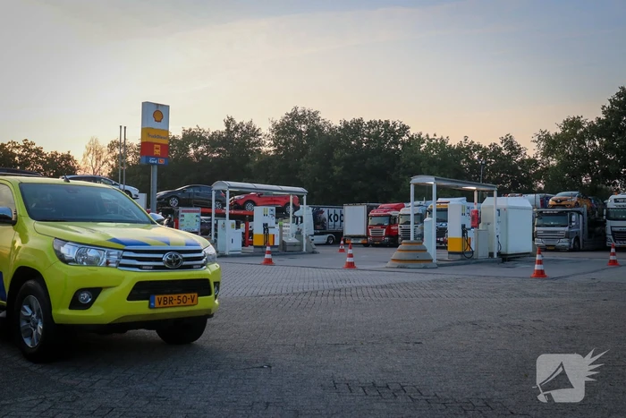 Brandweer onderzoekt lekkende AdBlue-tank