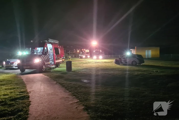 Massale inzet naar mogelijk persoon te water