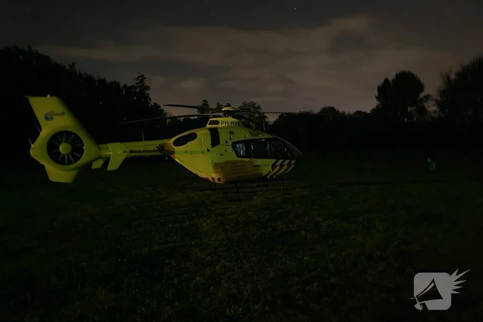 Massale inzet naar mogelijk persoon te water