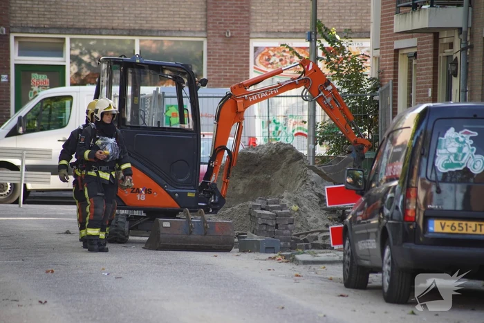 Woningen ontruimd na kapot getrokken gasleiding