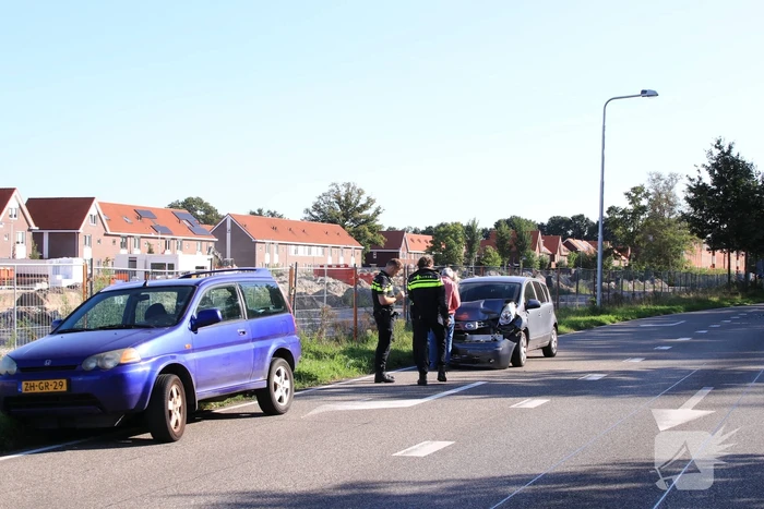 Veel schade bij kop-staartbotsing