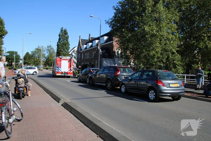 Veel schade bij kop-staartbotsing