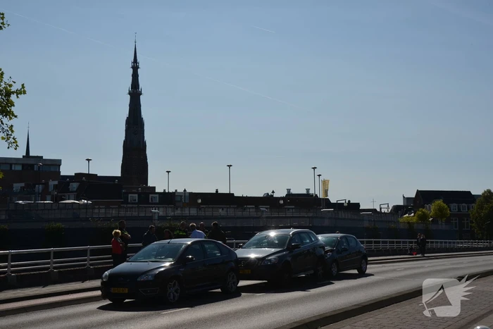 Veel schade bij kop-staartbotsing