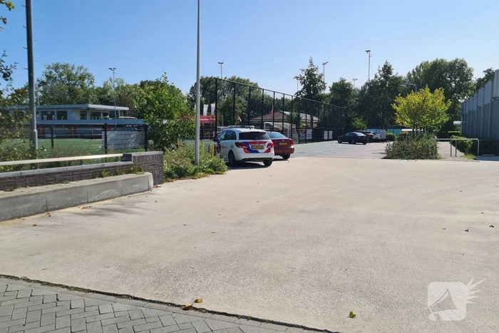 Gasleiding gesprongen op sloopterrein