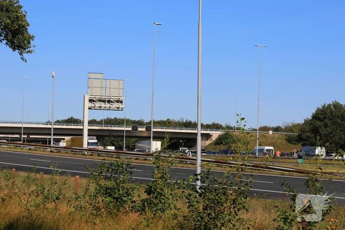 Drie ongevallen achterelkaar op A1