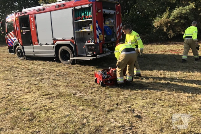 Opnieuw brand in bosgebied