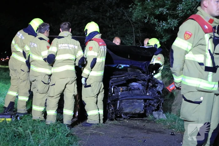 Persoon gewond na eenzijdige aanrijding
