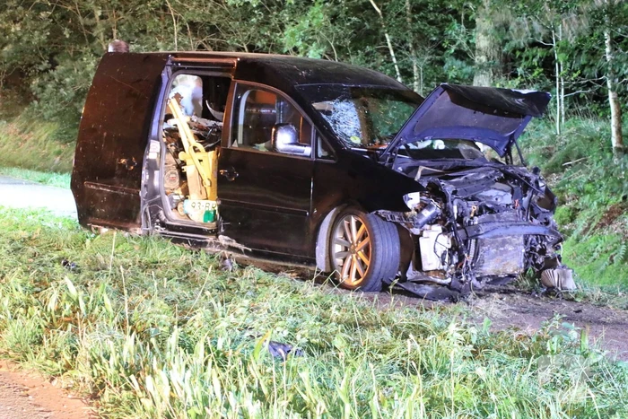Persoon gewond na eenzijdige aanrijding
